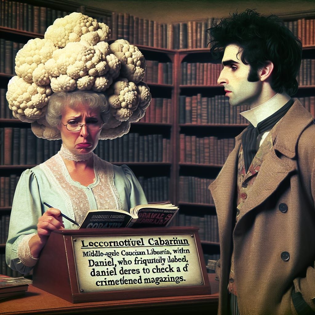 That's a Mighty Cauliflower Hat You Have On