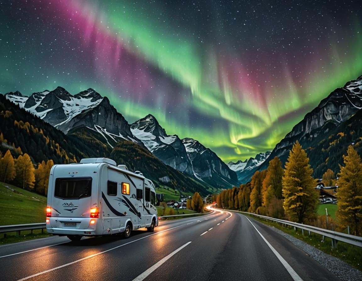 Journey to the Alps  by @AdvanceBegginerAIGenerator