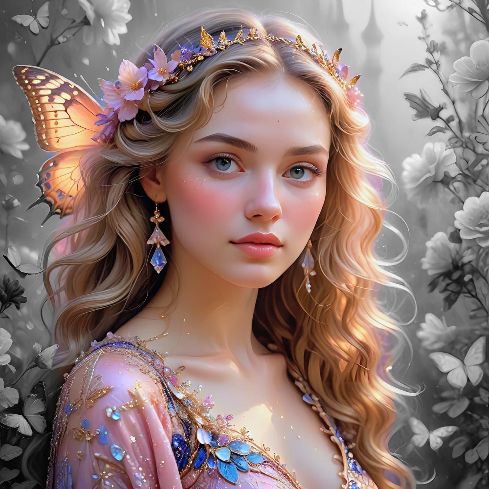 𝗕𝗲𝗮𝘂𝘁𝗶𝗳𝘂𝗹 𝗪𝗼𝗺𝗮𝗻 𝗣𝗼𝘁𝗿𝗮𝗶𝘁