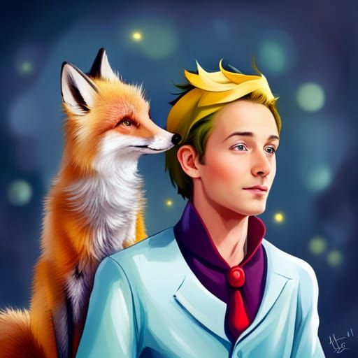 the little prince and fox