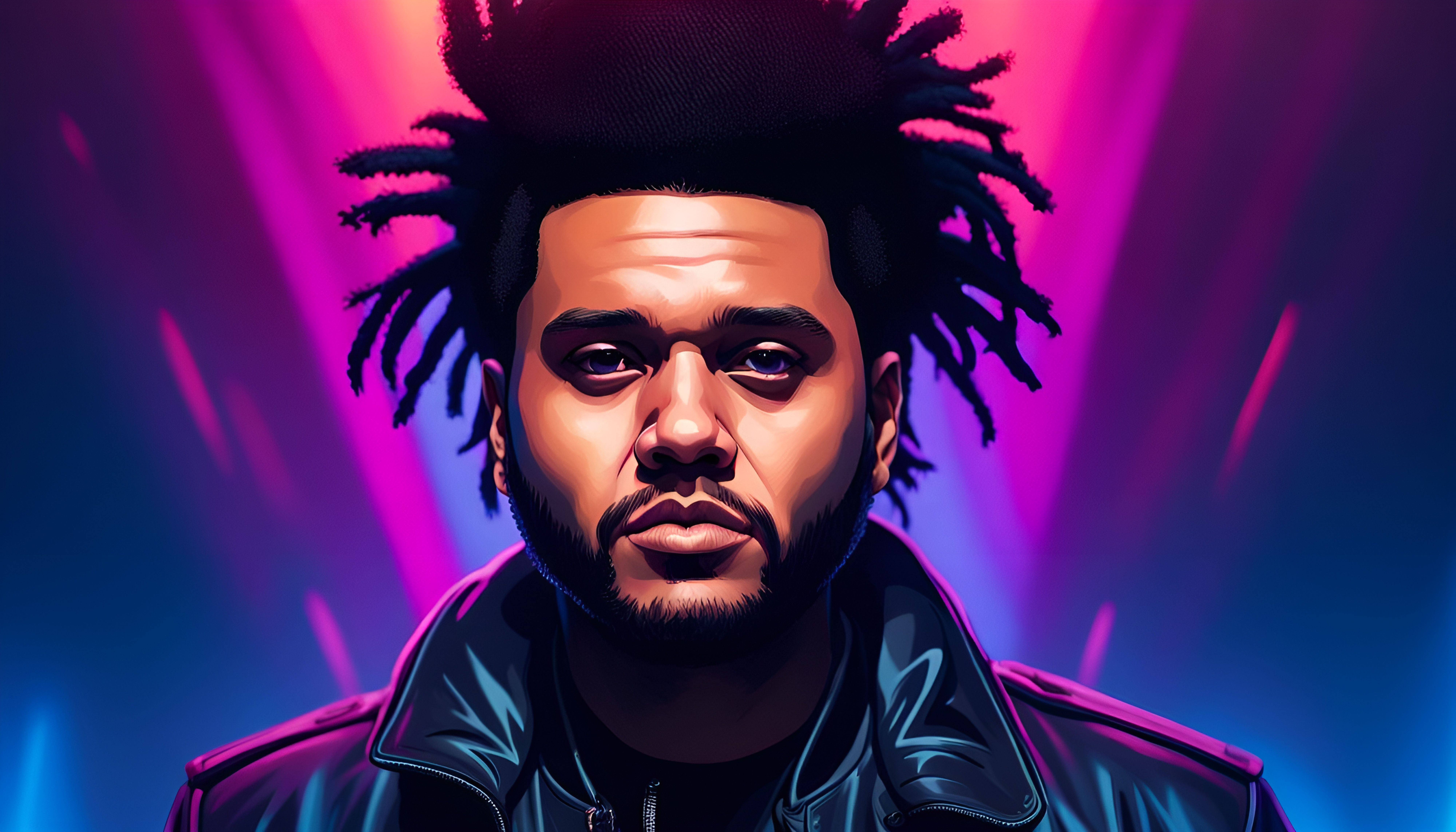 The Weeknd Album Art, Stable Diffusion
