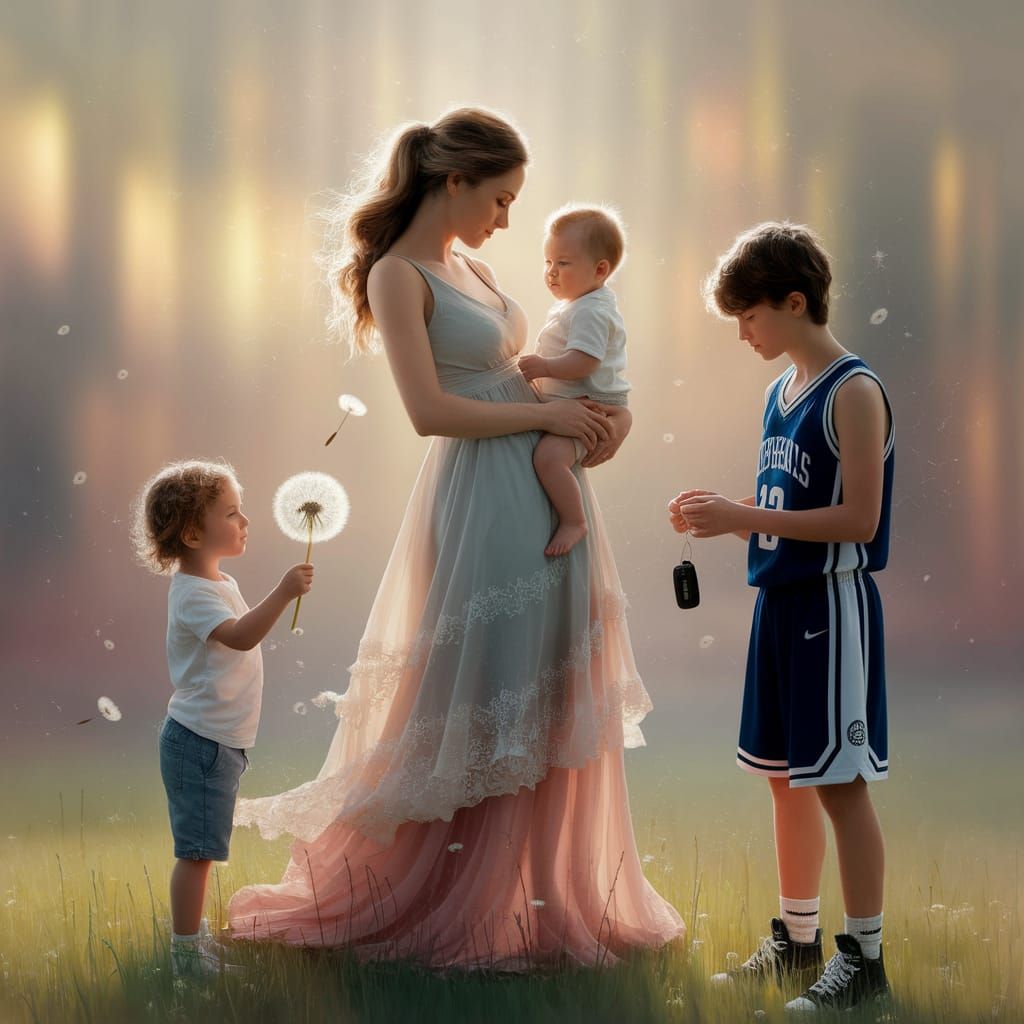 A mom   by @Tilted25