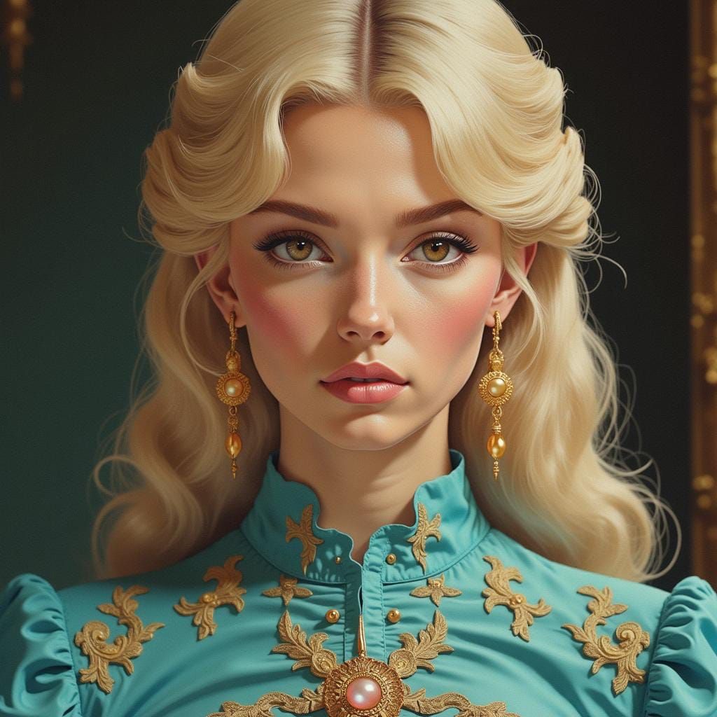 FLUX DEV: Incredibly Beautiful Blonde Girl