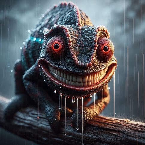 The Cheshire Chameleon