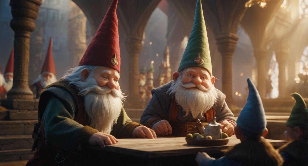 An Autumn Party at the Castle Gartenzwerge