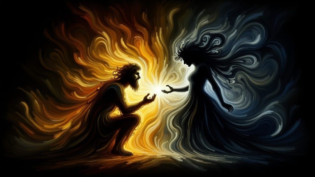 God of Light and Goddess of Darkness