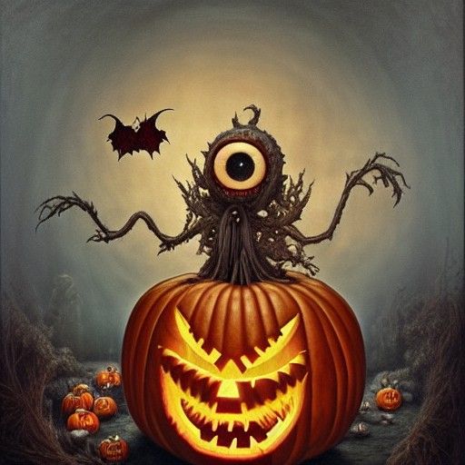 Pumpkin monster