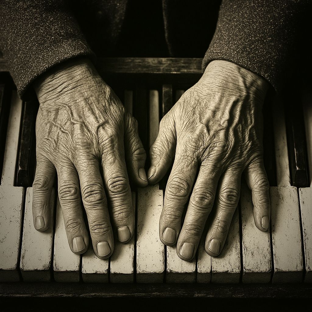 Worn keys, tired fingers