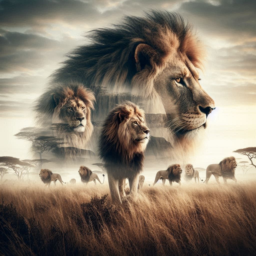 Lion of the Savannah