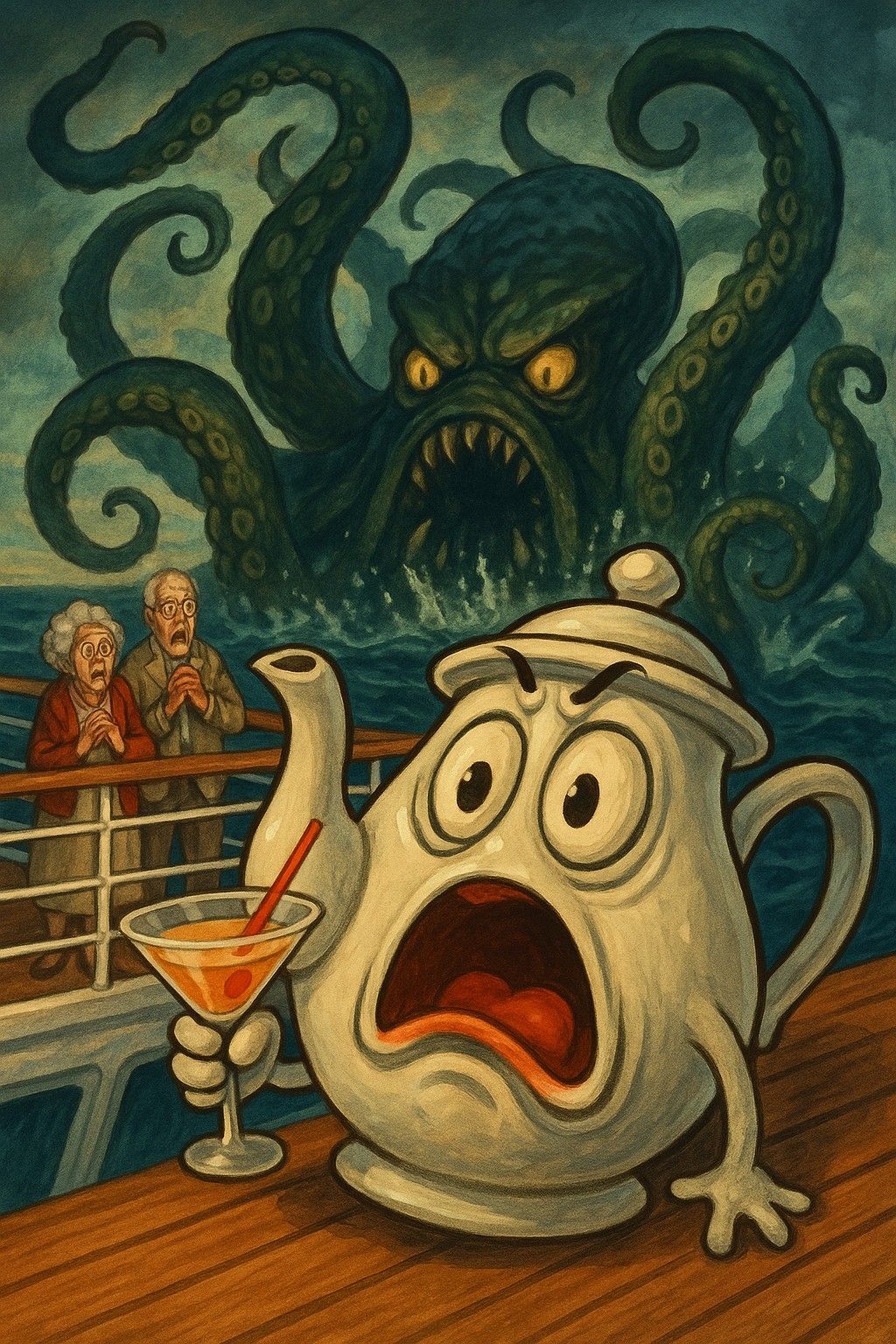 Shaken, stirred, and absolutely terrified