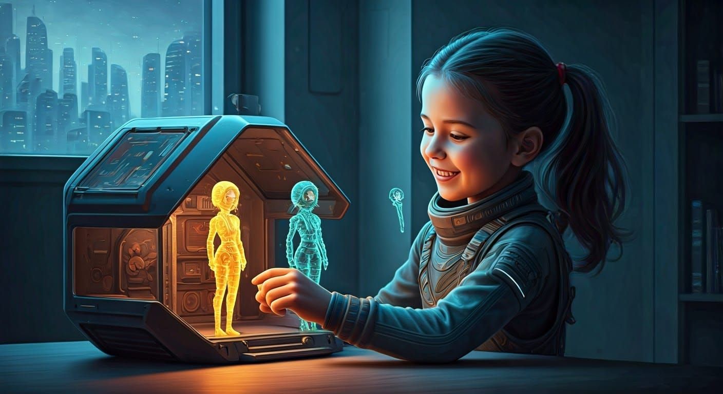 Toy Replicator. Creates Any Toy You Want - Recycles the Ones You Don't.  by @Tzatziki