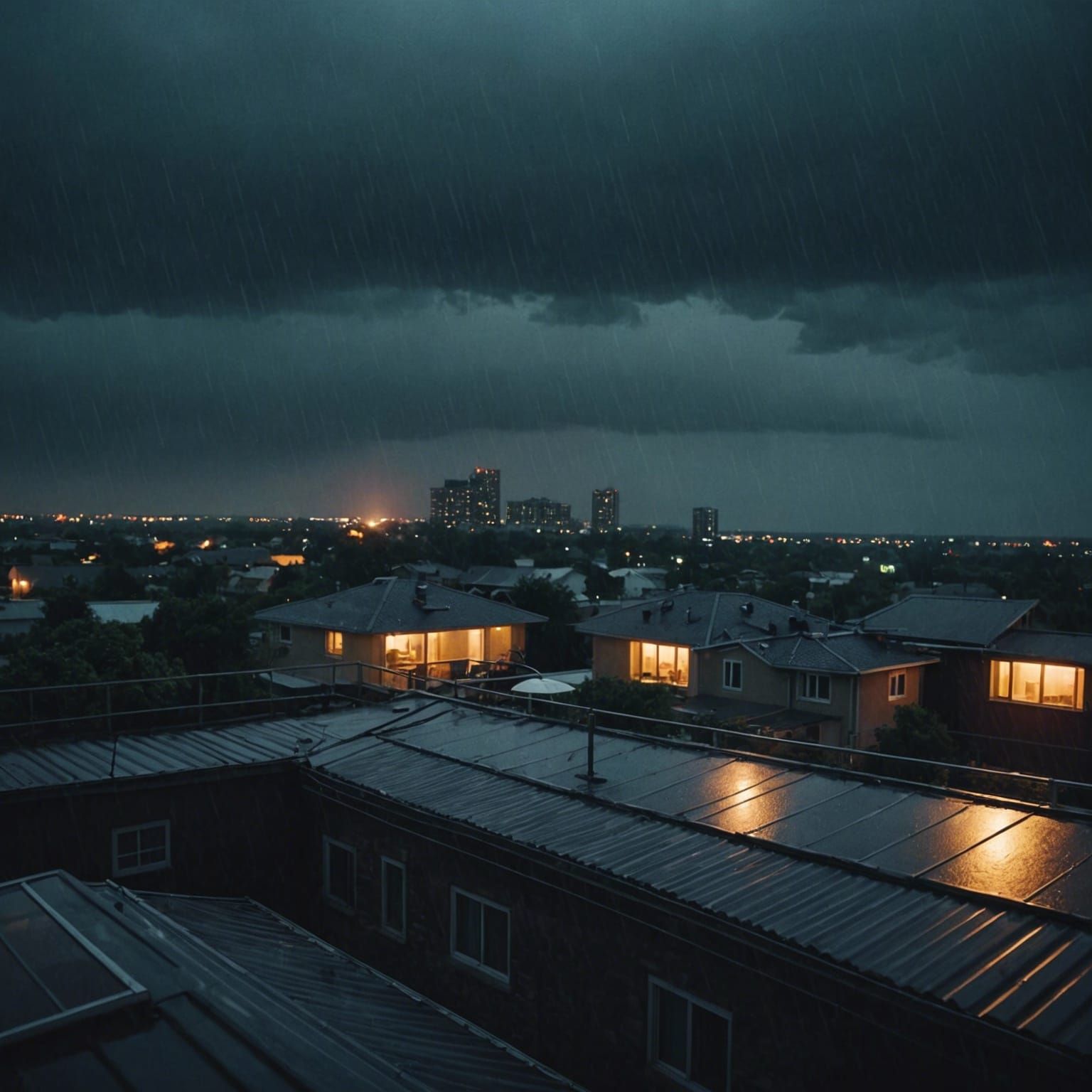Awake to it’s sound with rooftop syncopation rainy lullabies...