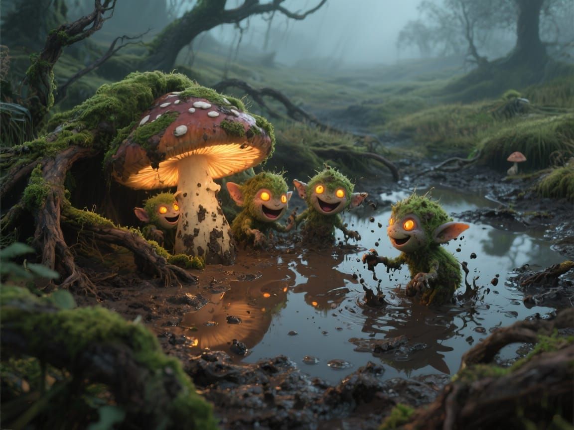 The Frolicking Torfnee of the Fen 