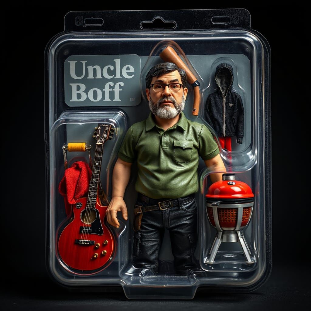 Uncle Boff action figure  by @Miriam Wolfdaughter