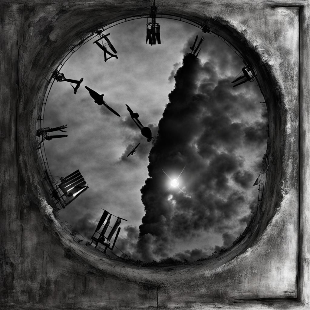 Time is Broken AI Generated Artwork NightCafe Creator