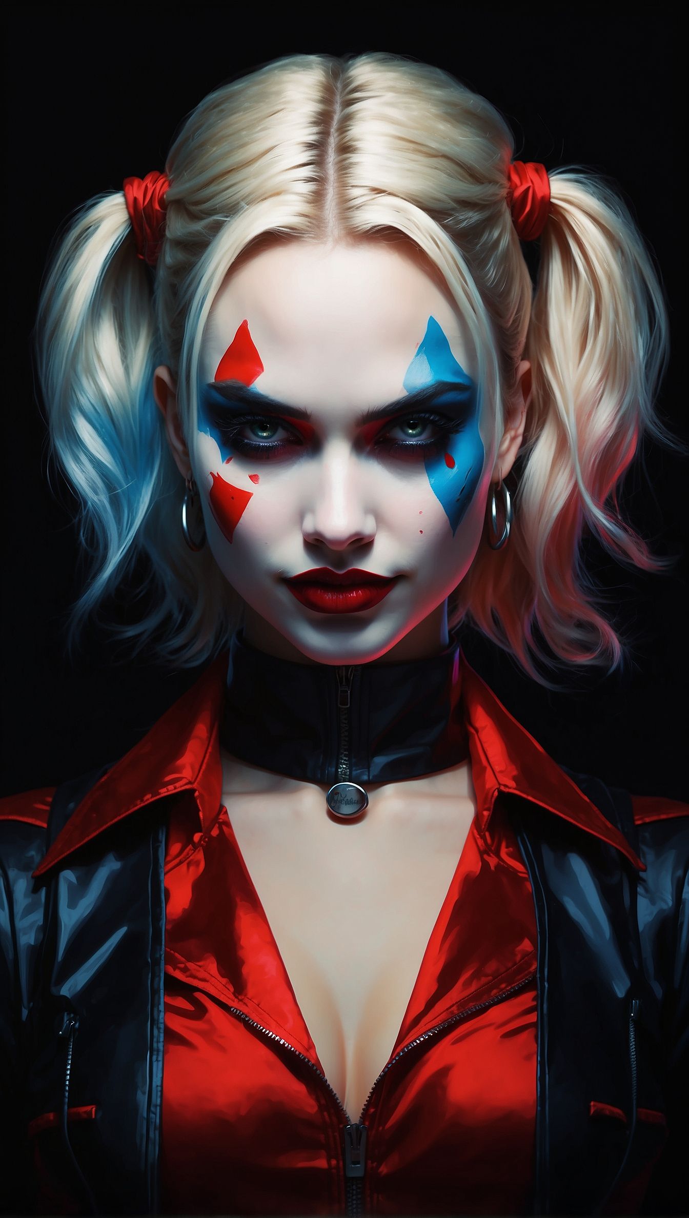 Harley Quinn  by @Blue_Skullky