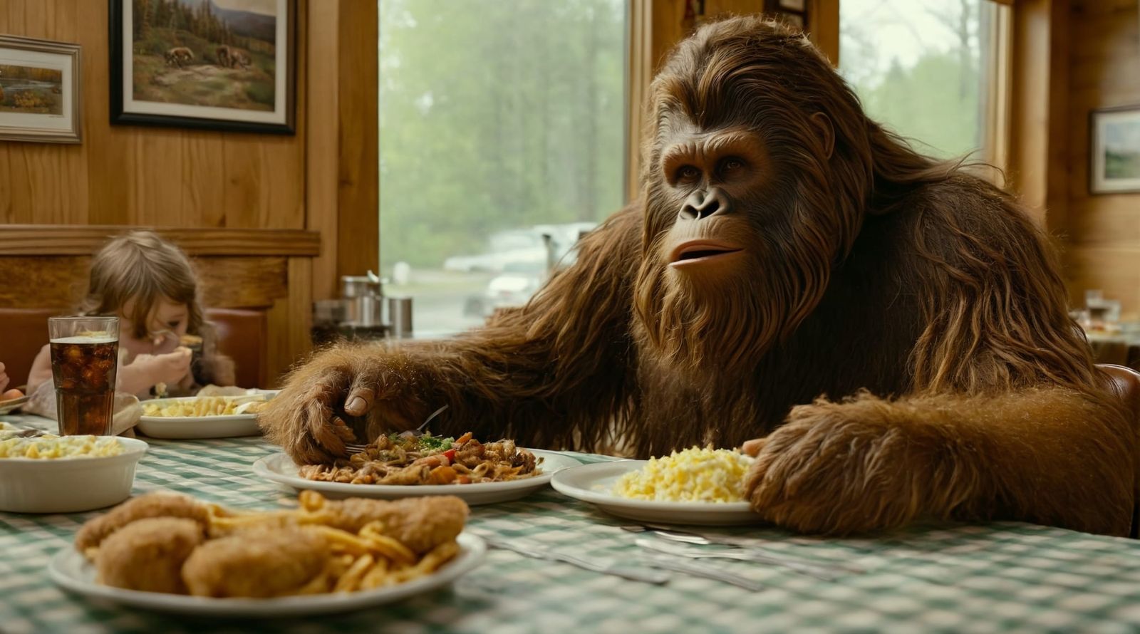 Dinner With Bigfoot