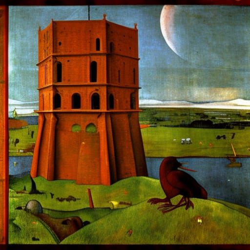 Sha, shrimp, die, crow - I saw the zone, I touched the tower...