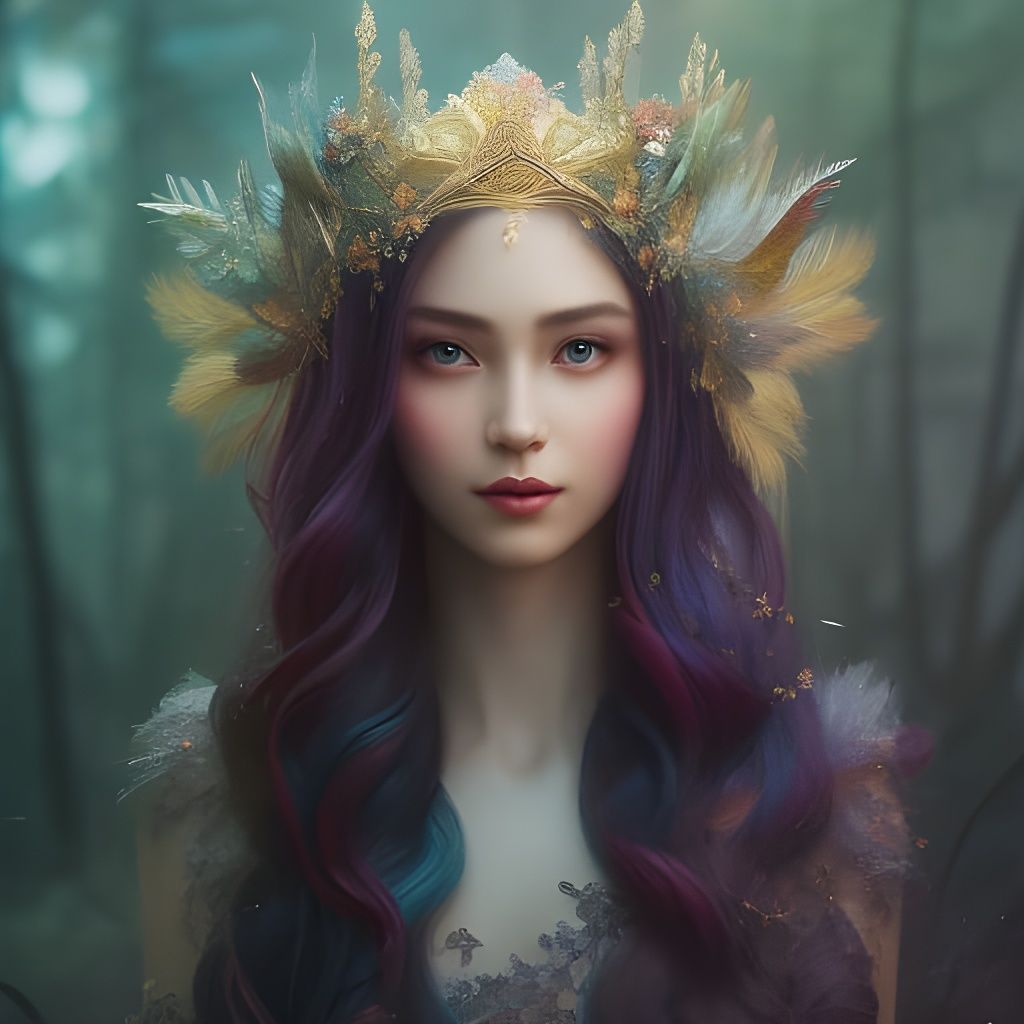 The Crown of the Fairy Queen  by @freki