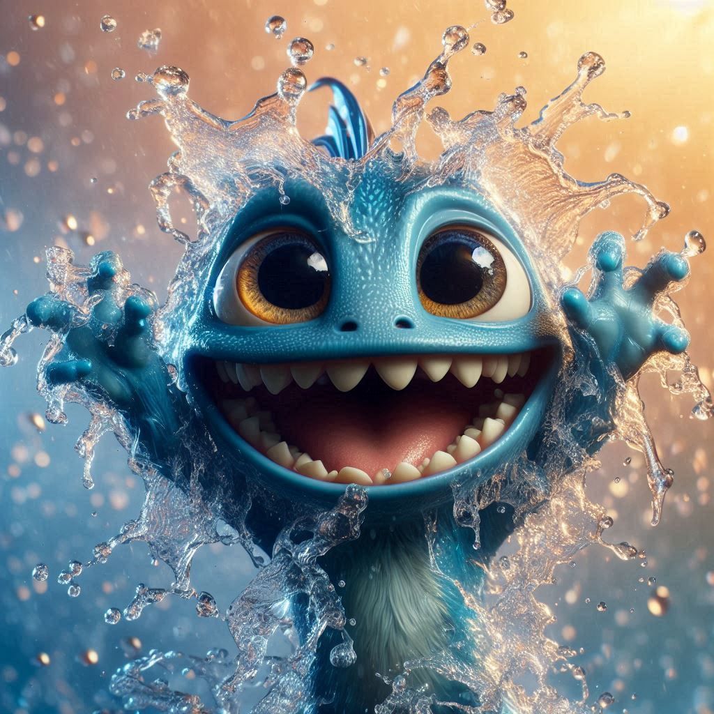 adorable fairy-tale fantasy creature portrait..