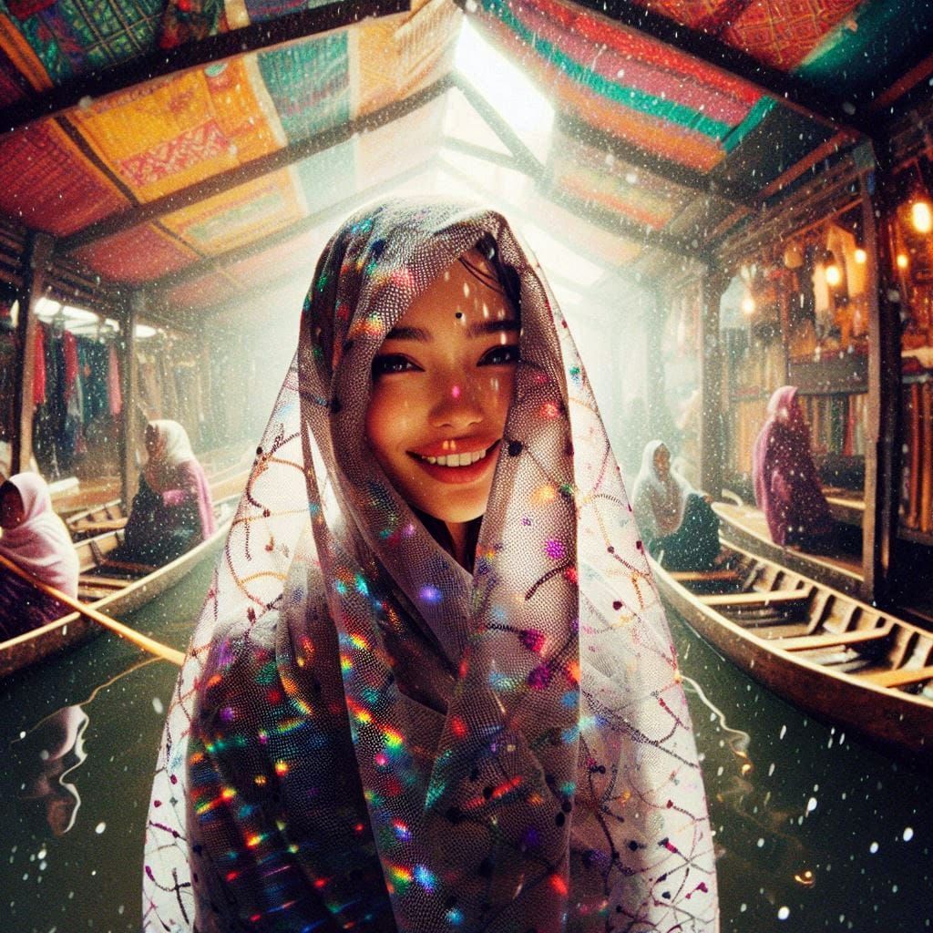 At The Floating Market