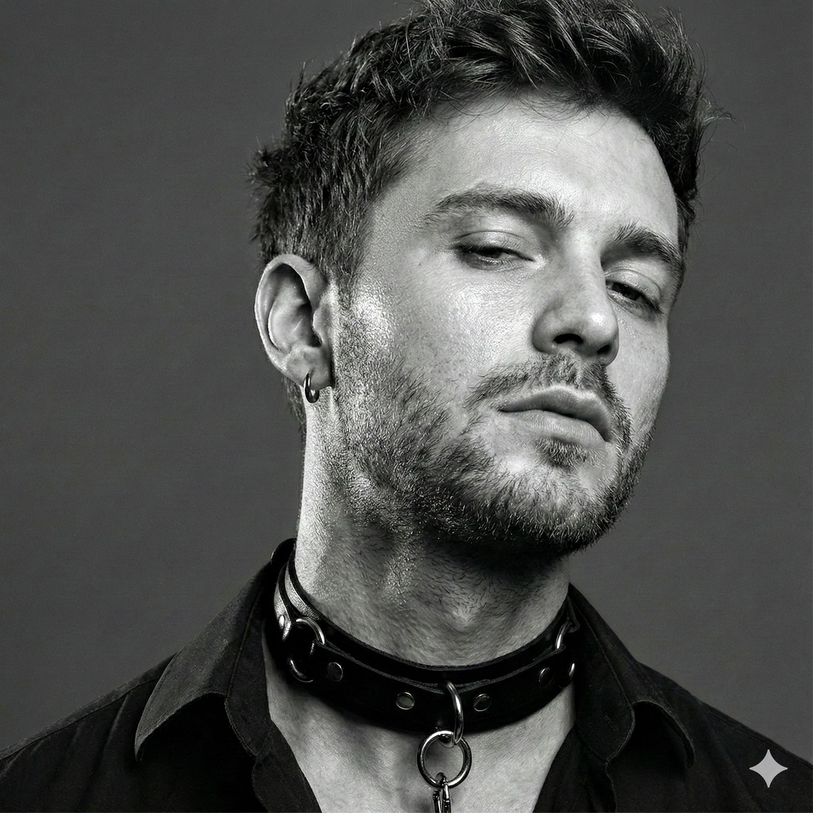 Leather Collar Portrait