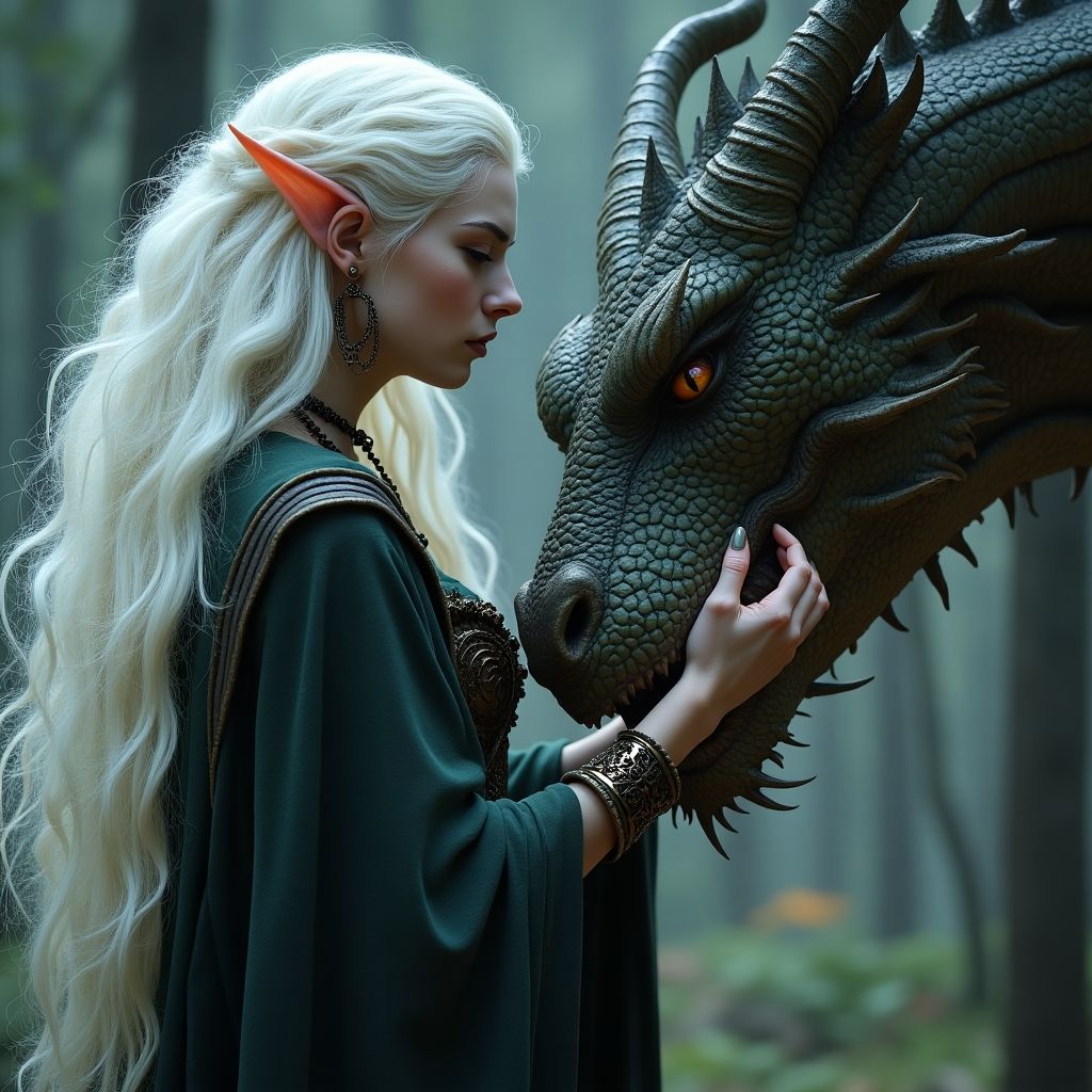 Comforting my Dragon