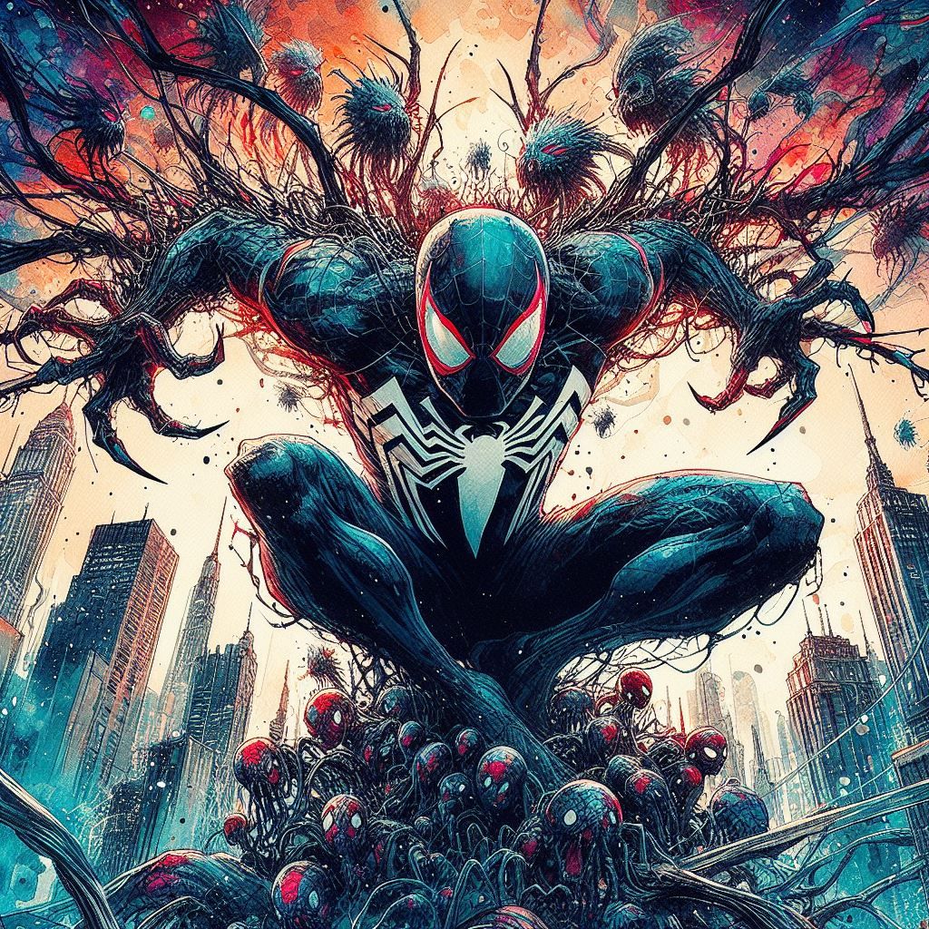 Symbiote suit spider-man