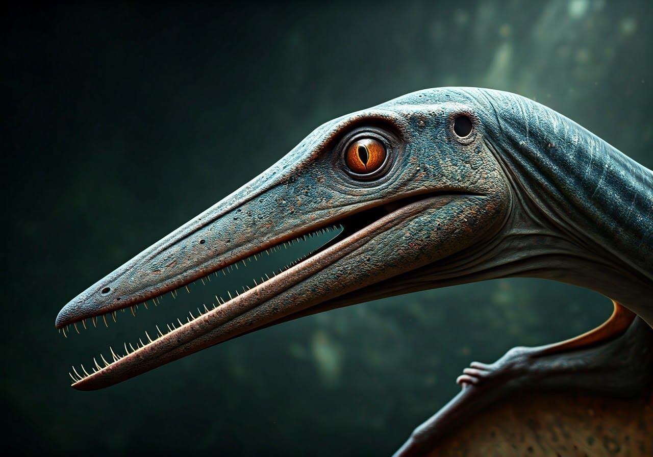 PTERODACTYL, intricate details, HDR, beautifully shot, hyperrealistic, sharp focus, 64 megapixels, perfect ...  by @Wildflowers77 