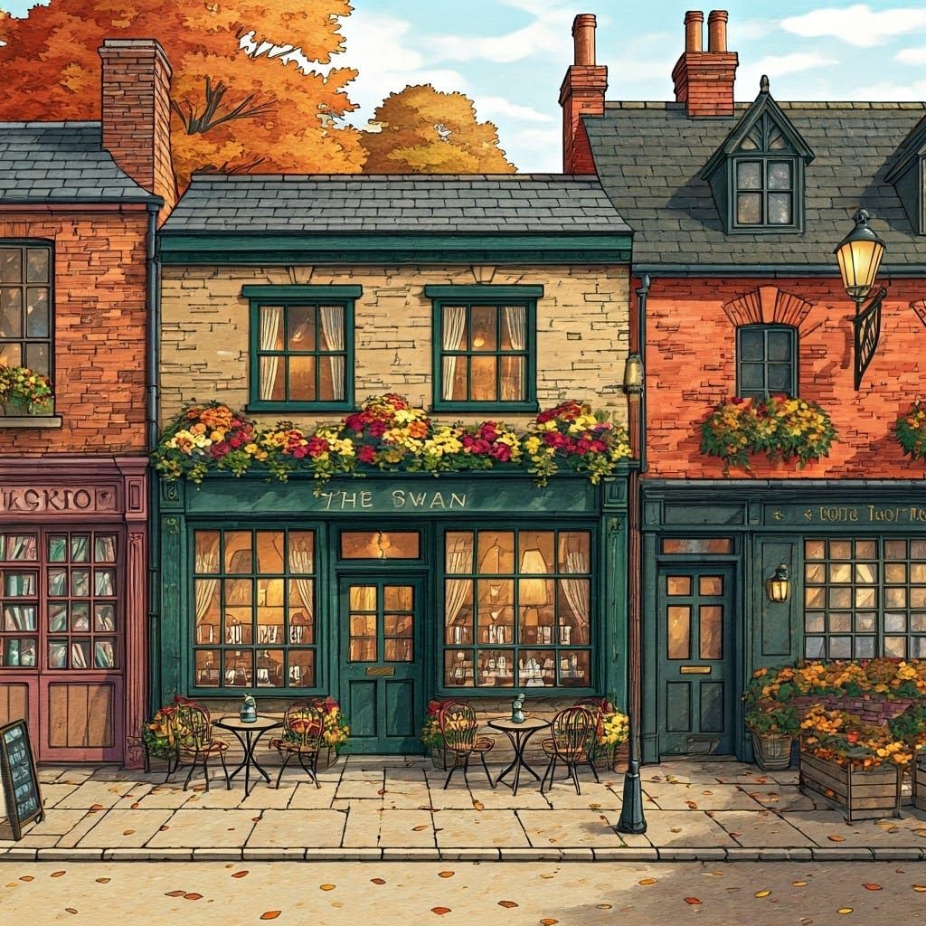 Stop for a cosy drink  by @FaeandDarkness