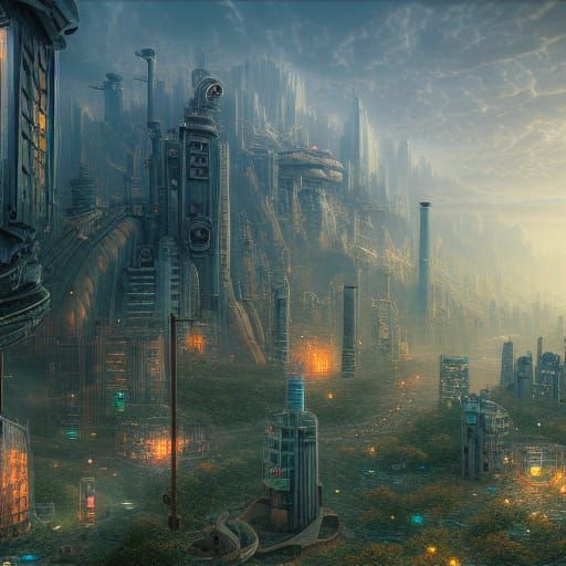 Teslapunk City