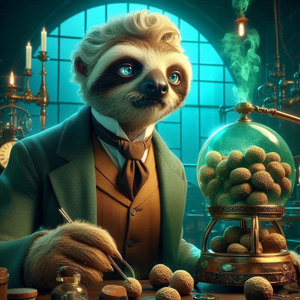 Slothberic Grunnion, wizard inventor of the Dungbomb, from “Harry Potter”