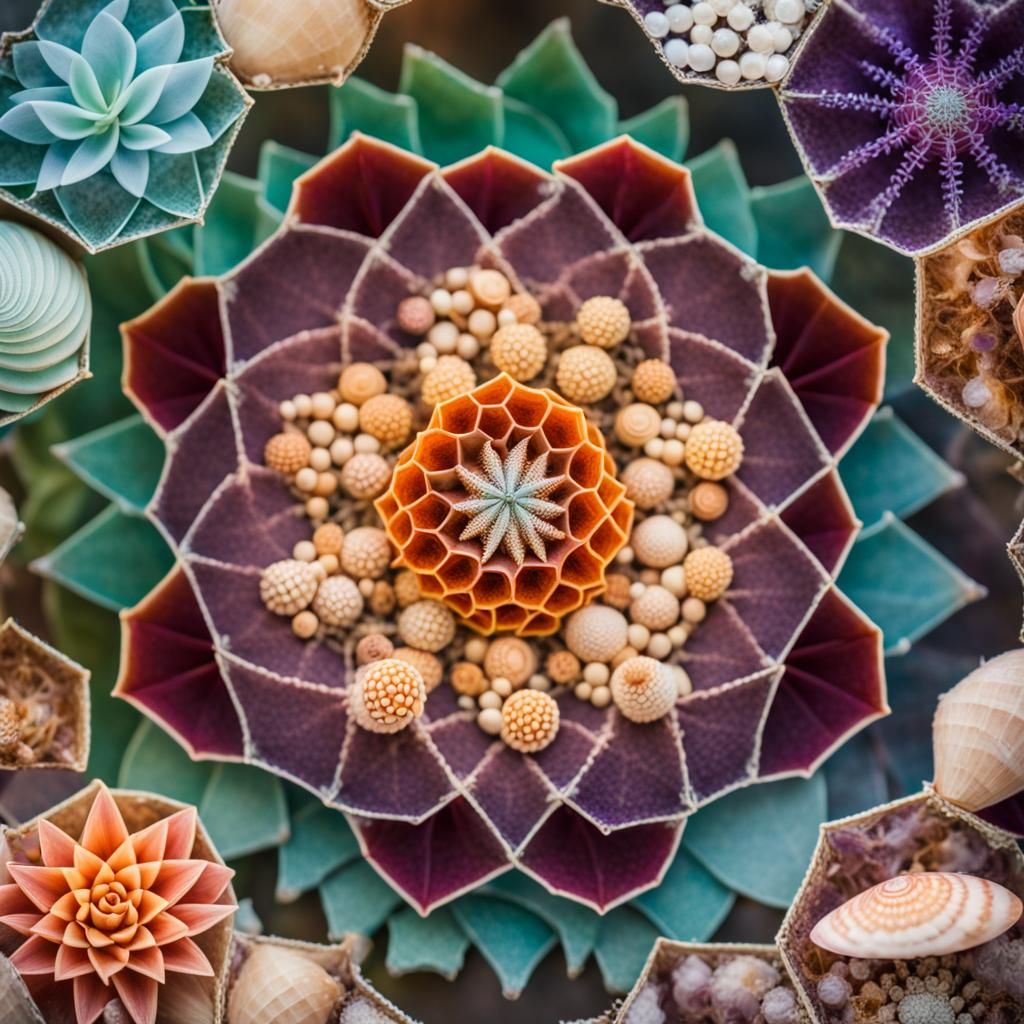 Nature's Sacred Geometry  by @Yanciepants