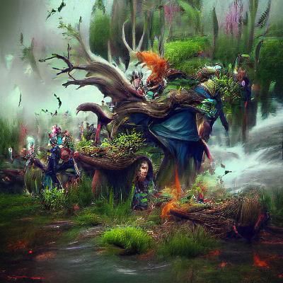 Elf warriors, fantasy art, trending on artstation 