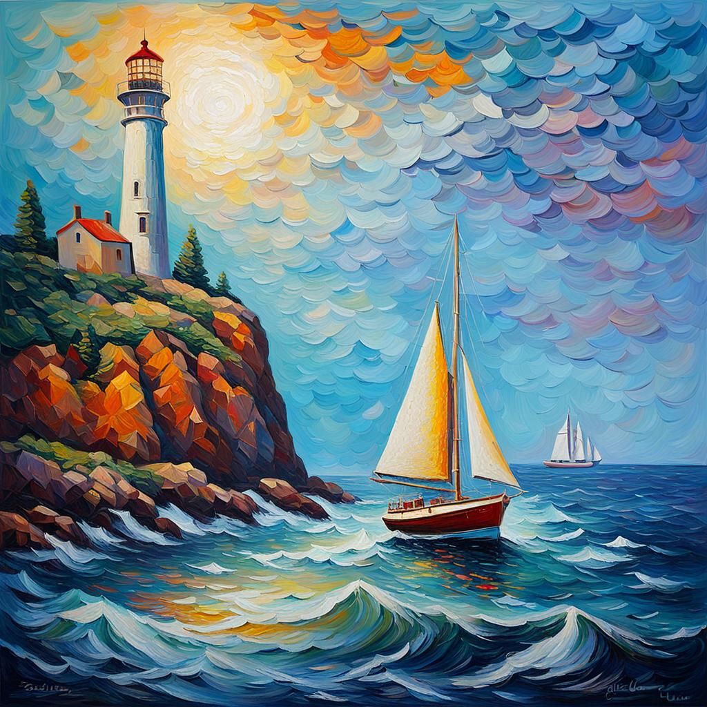 Lighthouse Painting #3