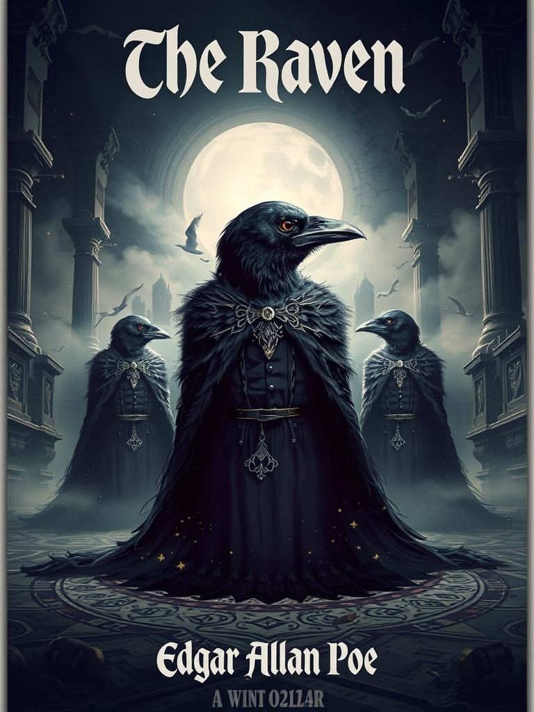 Image The Raven, Edgar Allen Poe. "Und meine Seele soll sich erheben