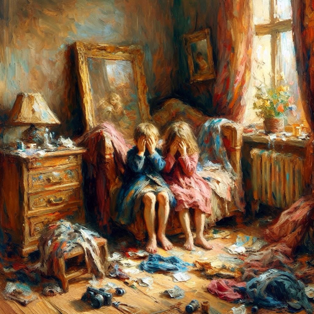 who can hide from mama eyes ?