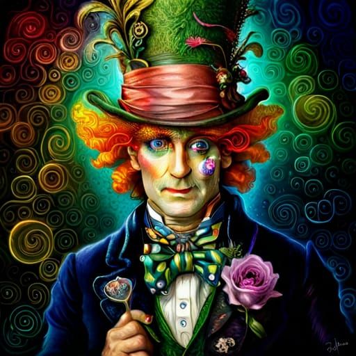 Mad Hatter 3 - AI Generated Artwork - NightCafe Creator