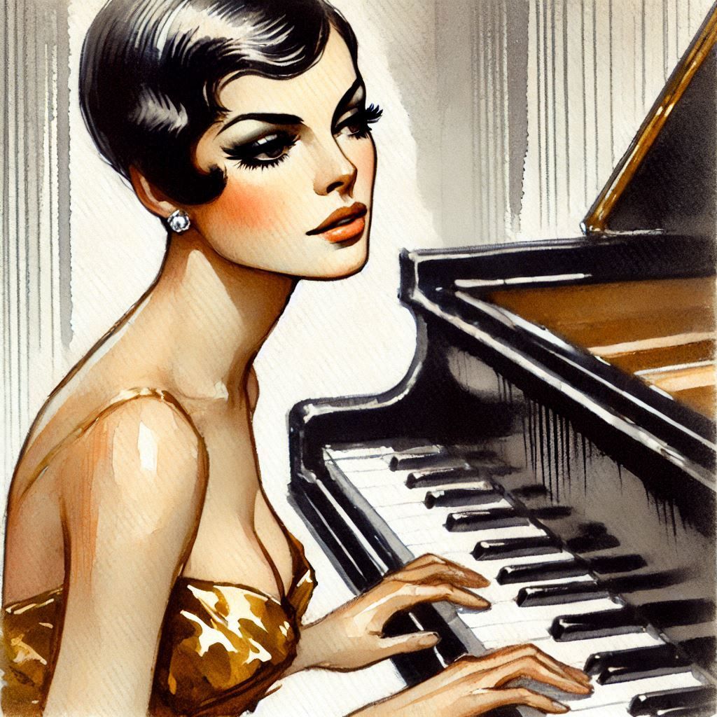 She played beautifully, of course.