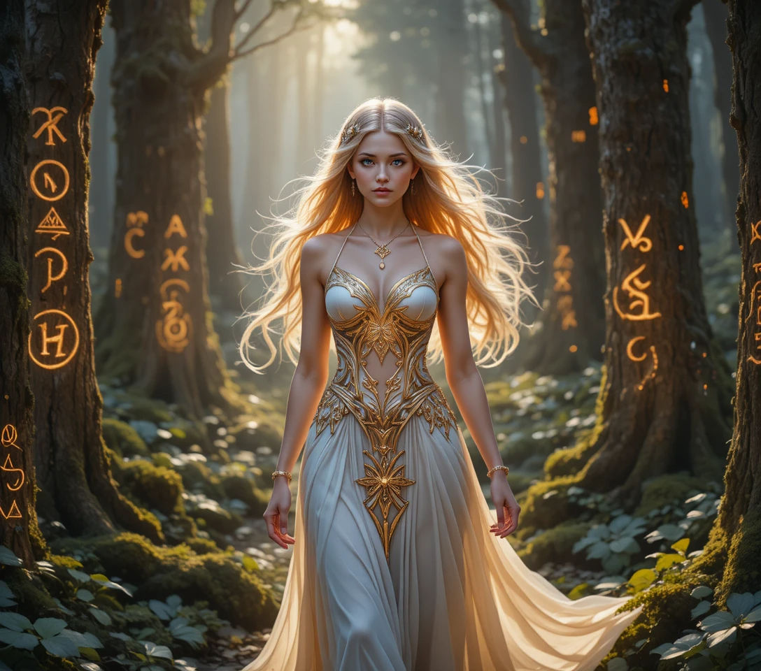 Envision the beautiful Irish goddess Aine