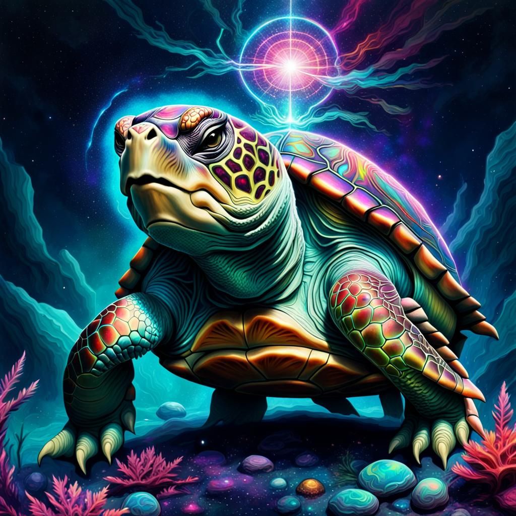 evil turtle - AI Generated Artwork - NightCafe Creator