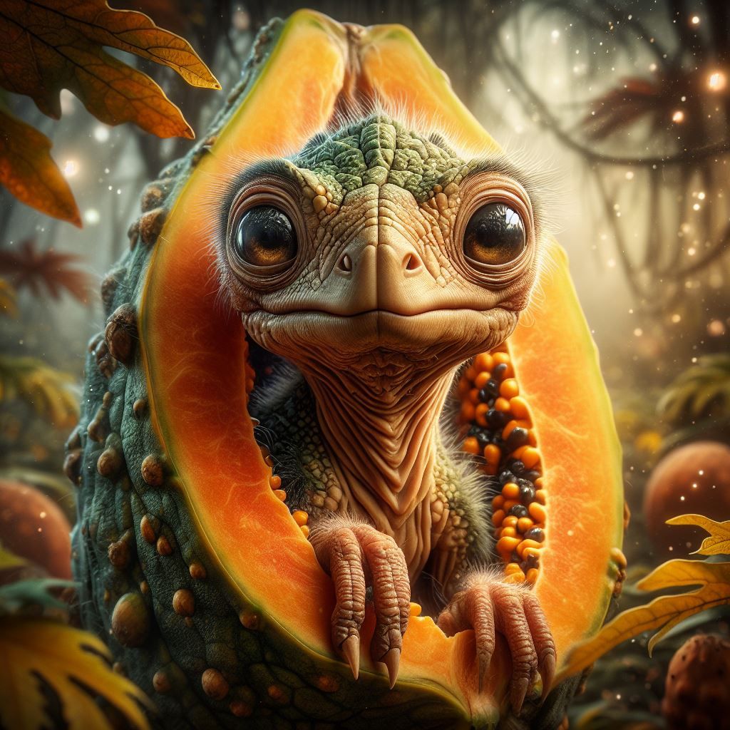 Fruit Creatures : Papaya