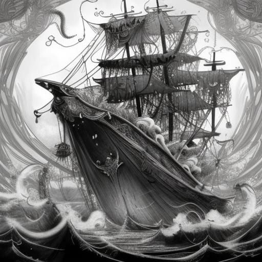Pirates Ship  by @Lina B