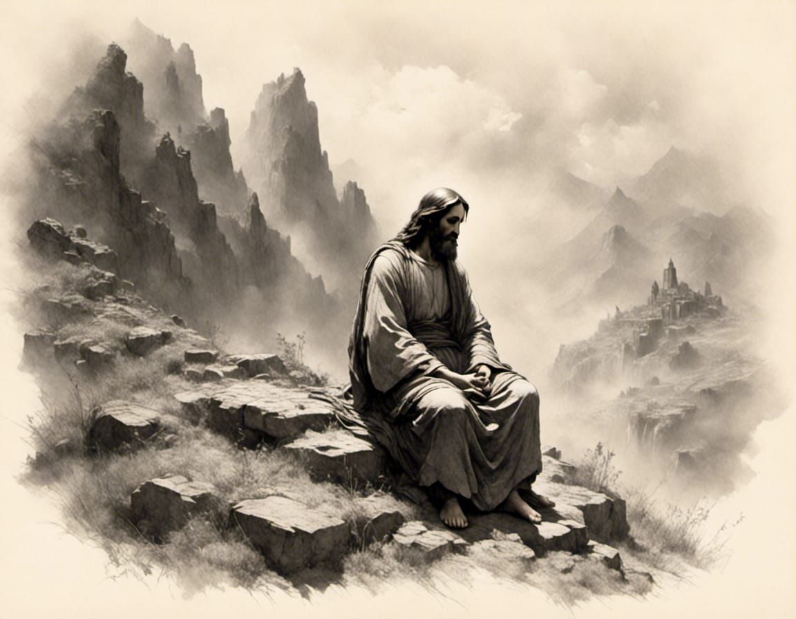 The Lord of Our Sorrows  by @mdc1980