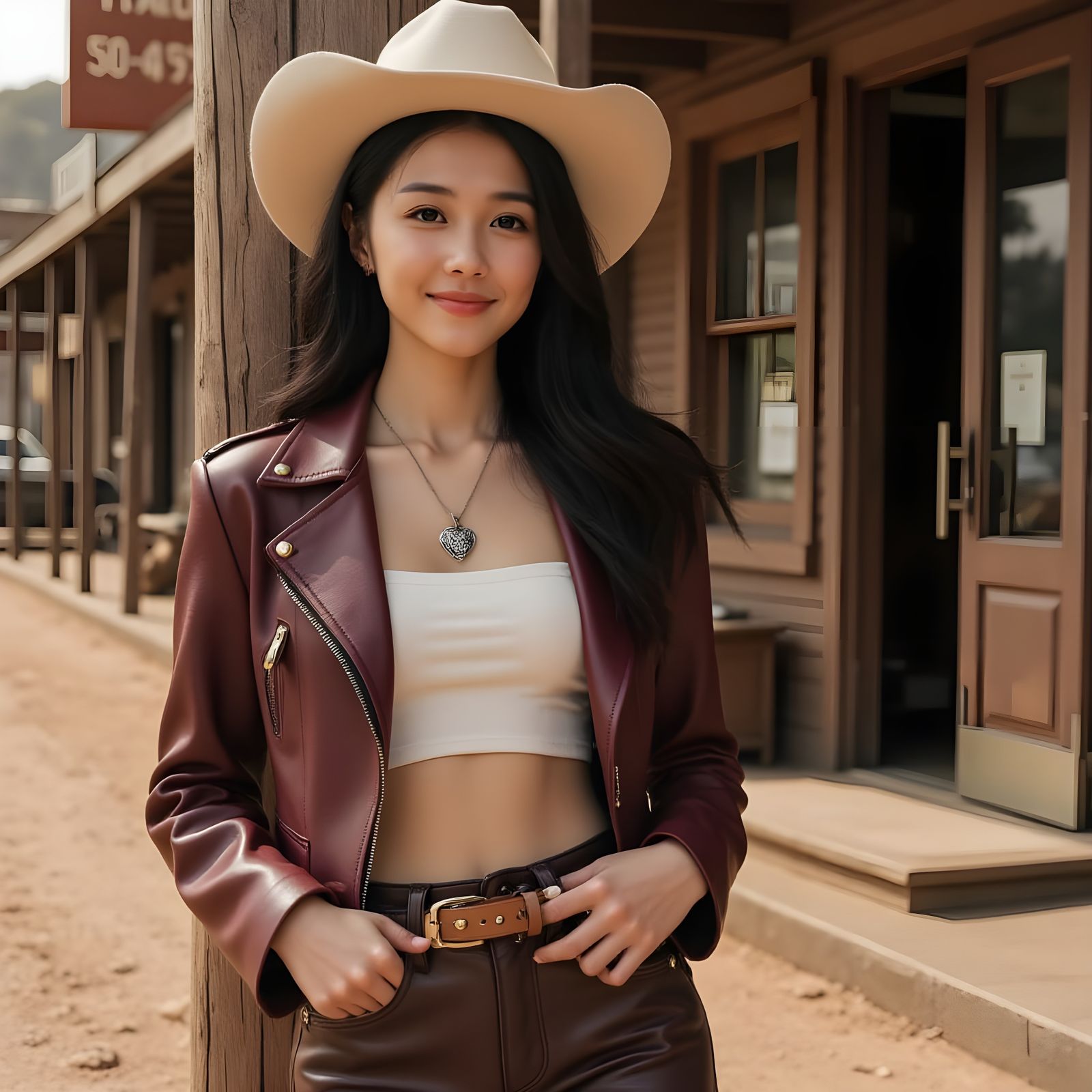 Hyun-ah: Sheriff - Wild West (2 Images)