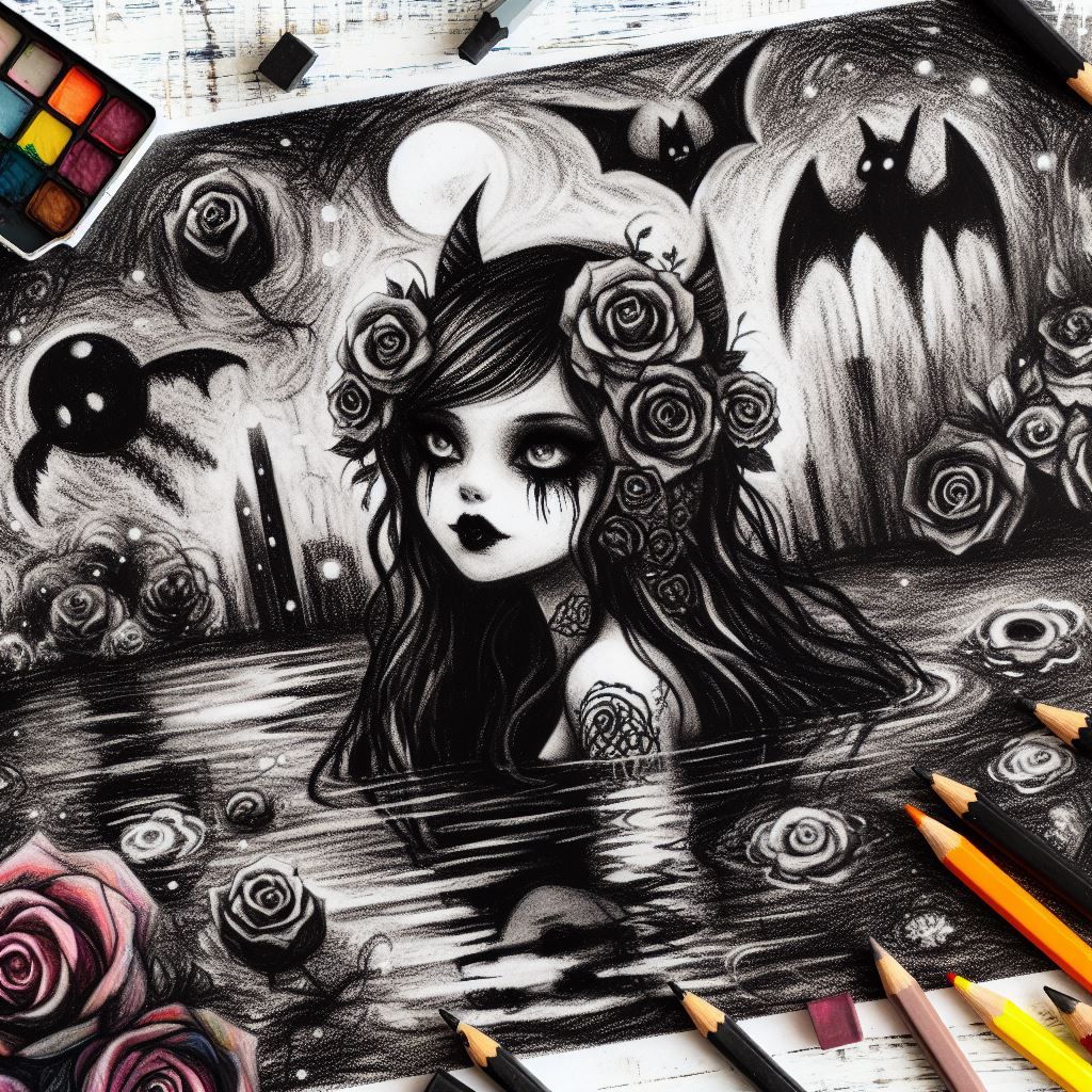 Cute Goth Art Jam  Stuff