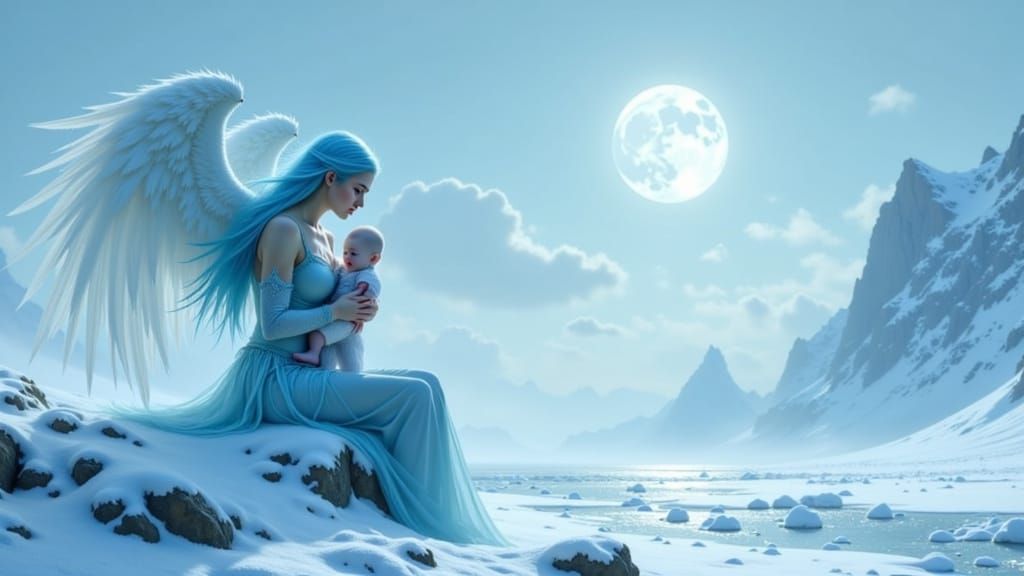 Frost Angel and Baby