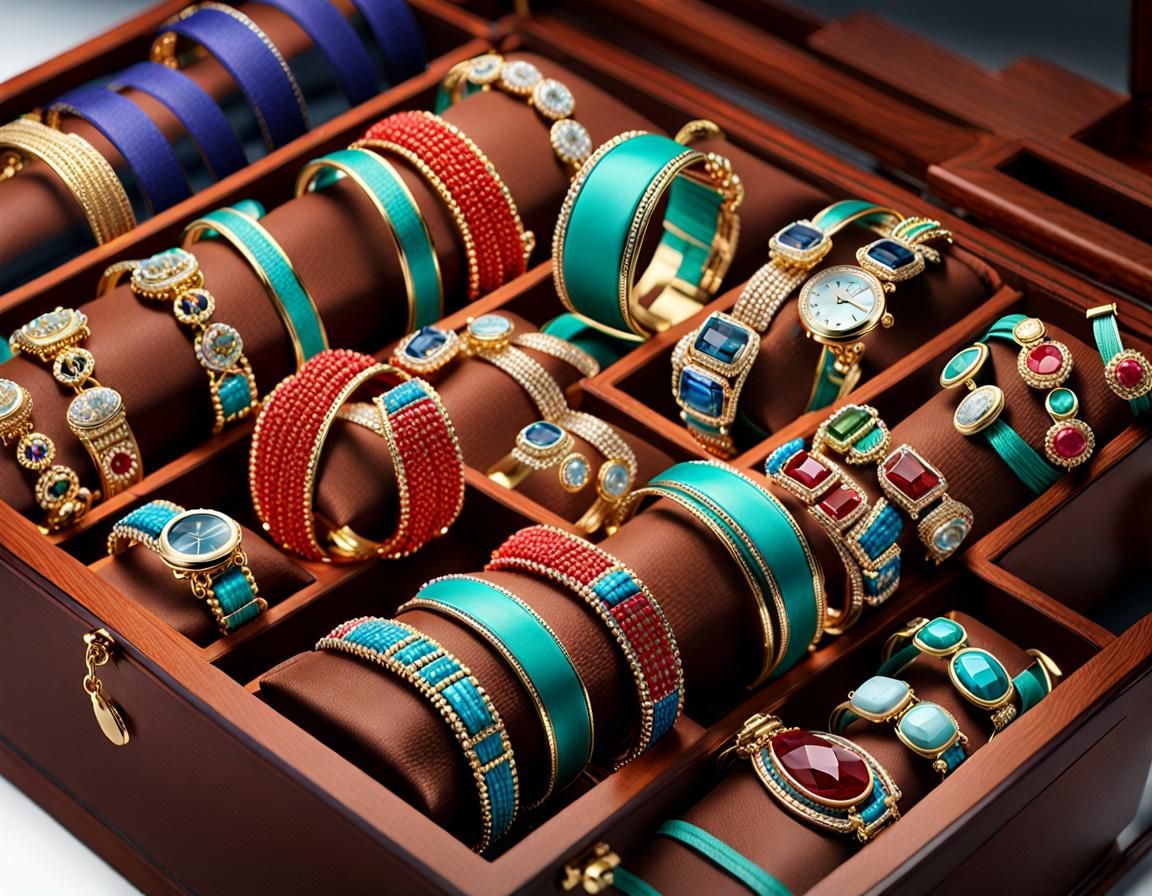 Jewellery Box #42 - Multicolored