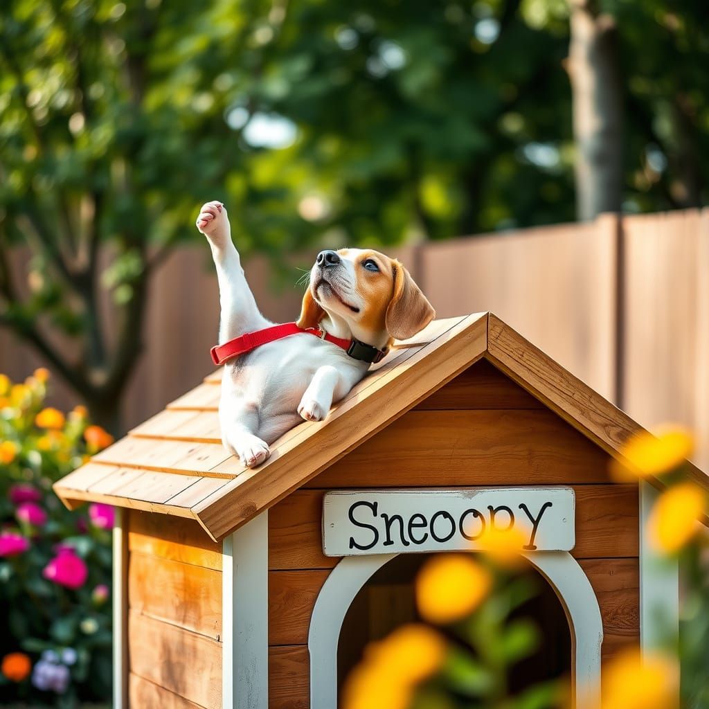 So AI decided Sneoopy (didn't even spell the name right) was some kind of weird ballet dancer.  🤣  by @WarrioroftheAges