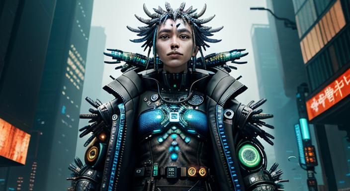 intersection of Biopunk and Cyberpunk , Goddess ,

[

These ...
